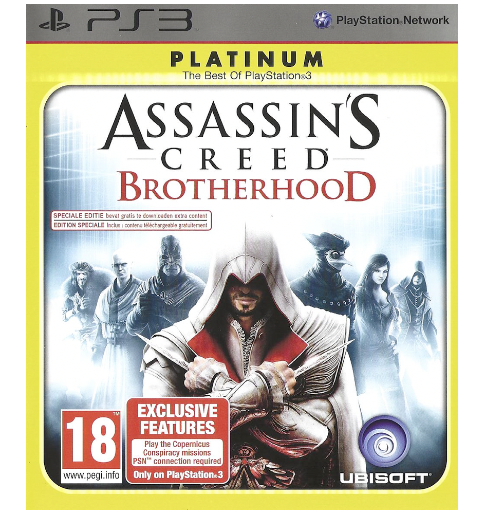 PS3 Assassin's Creed Brotherhood Plat Cib