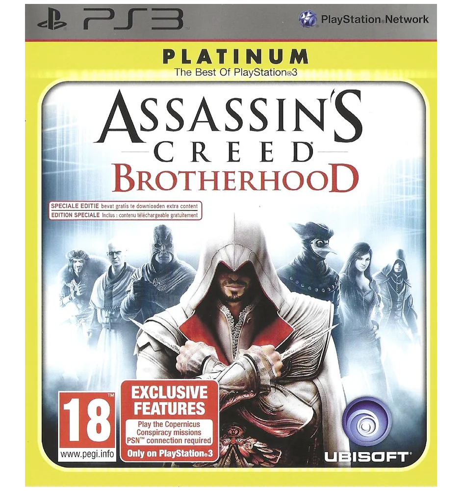 PS3 Assassin's Creed Brotherhood Plat Cib