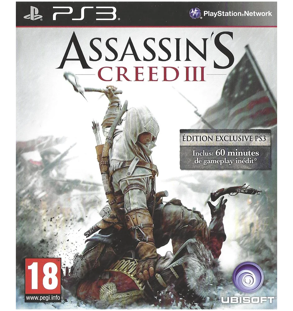 PS3 Assassin's Creed III Cib