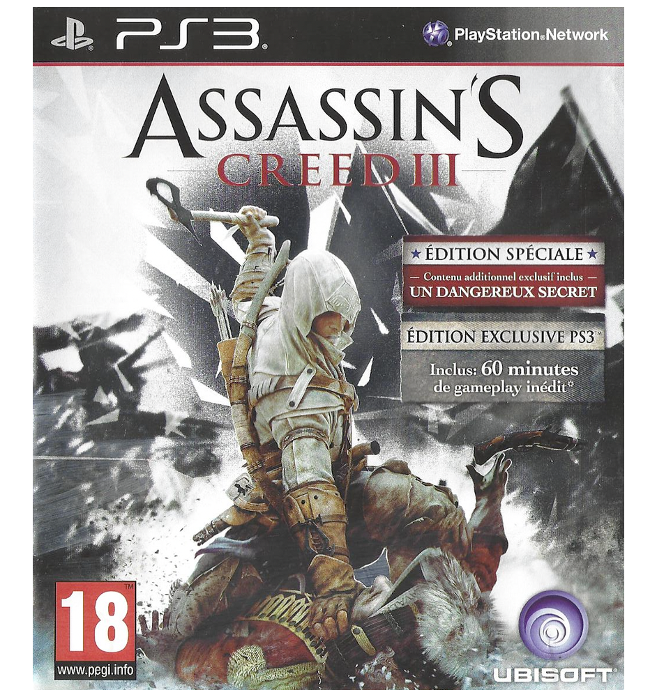 PS3 Assassin's Creed III Cib