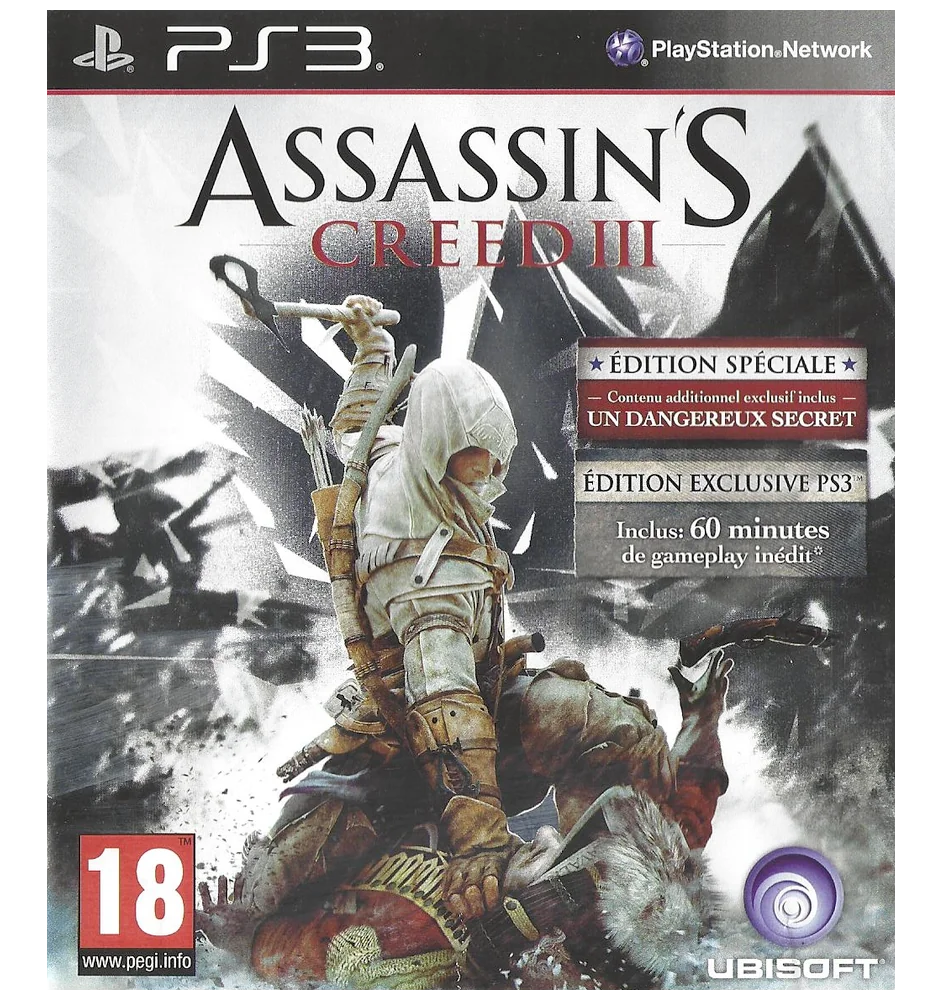 PS3 Assassin's Creed III Cib
