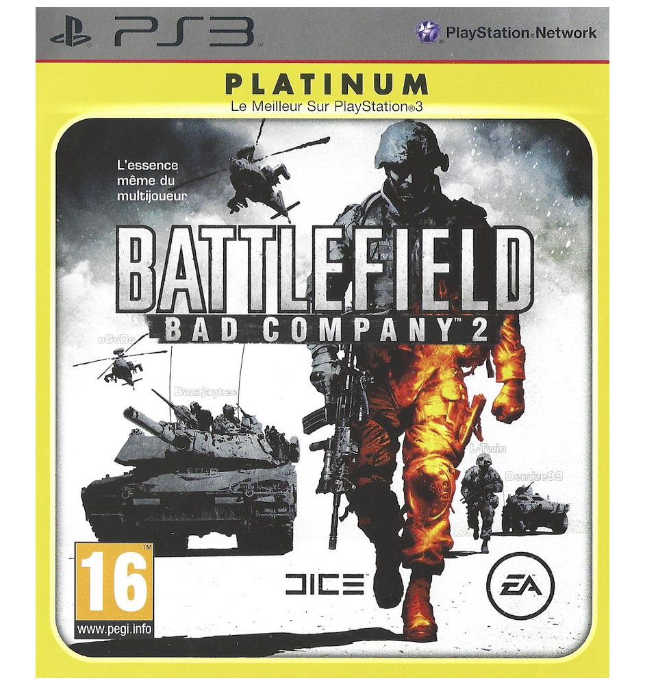 PS3 Battlefield Bad Company 2 Plat Cib