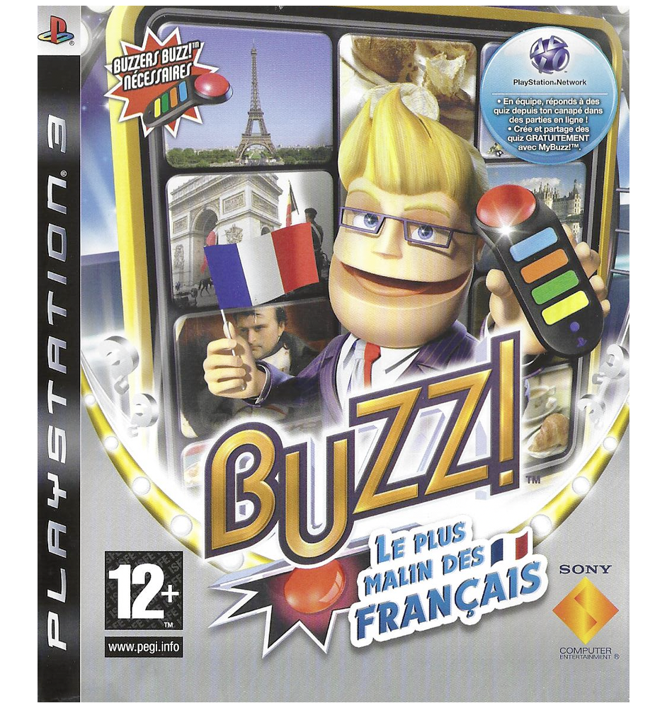PS3 Buzz Le Plus Malin Des Francais Sn