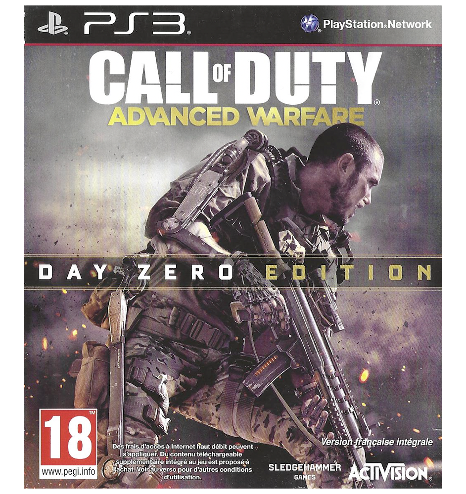 PS3 Call Of Duty Advanced Warfare Day Zero Cib