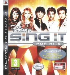 PS3 Disney sing it pop hits cib