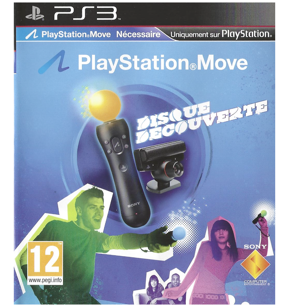 PS3 disque decouverte playstation move sn