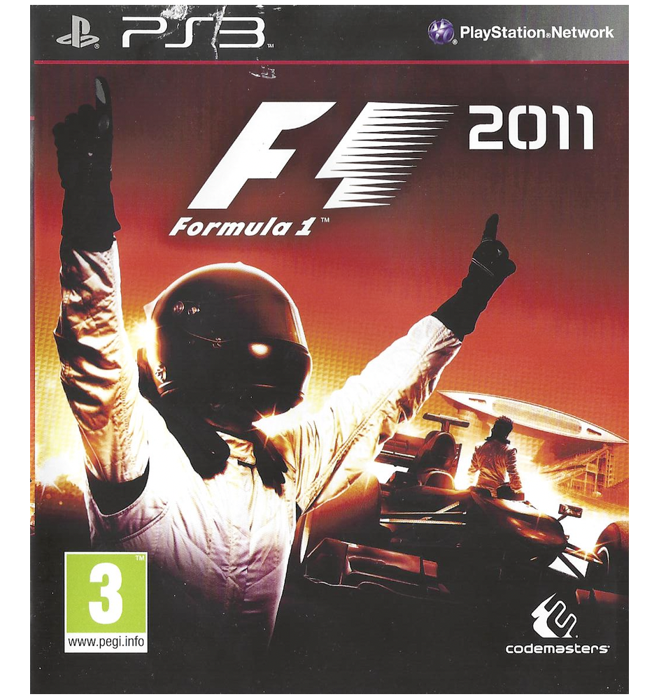 PS3 F1 Formula One 2011 Sn