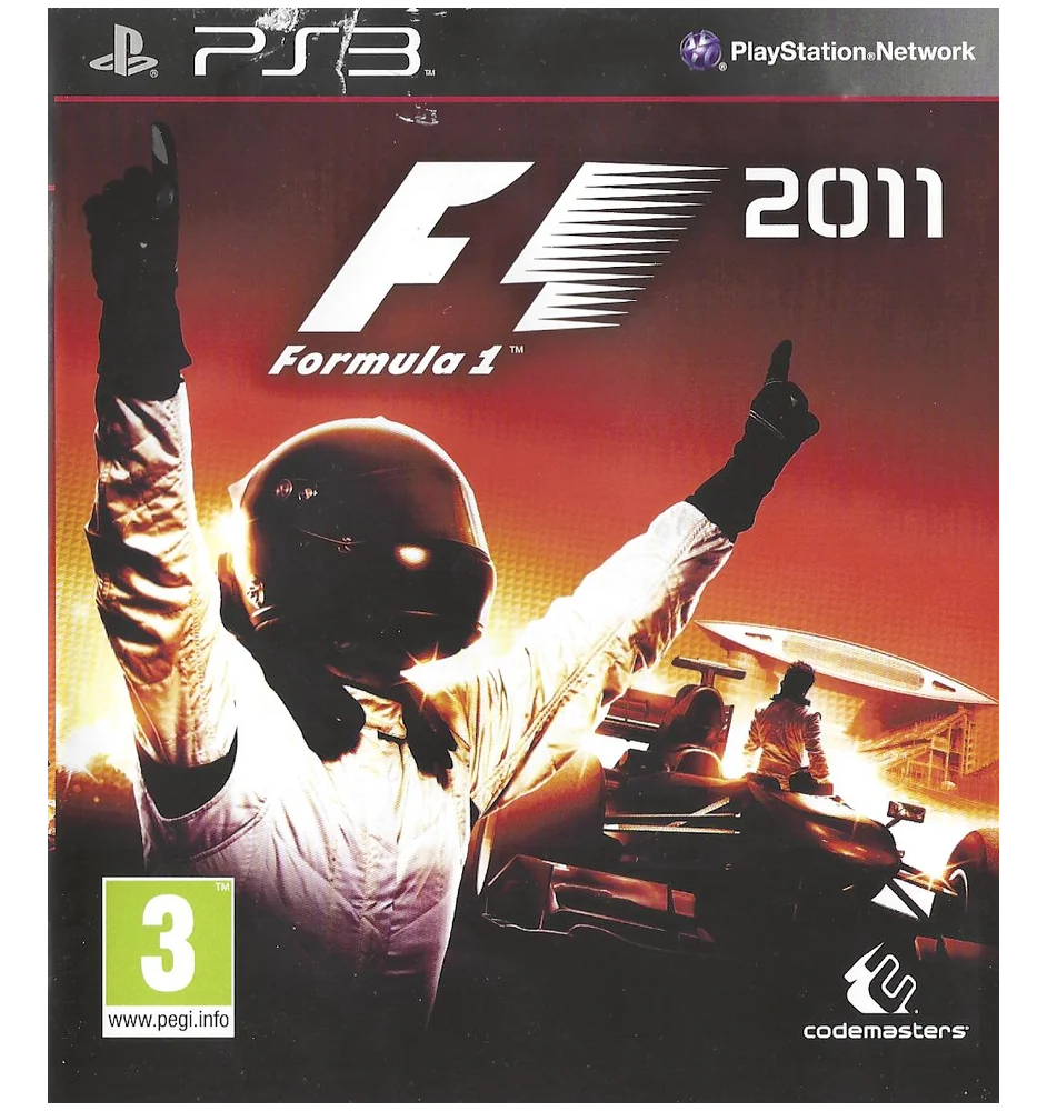 PS3 F1 Formula One 2011 Sn