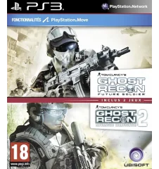 PS3 Ghost recon future soldier + advanced warfighter 2 cib