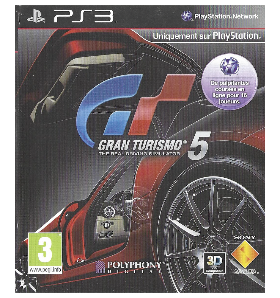 PS3 Gran Turismo 5 Cib