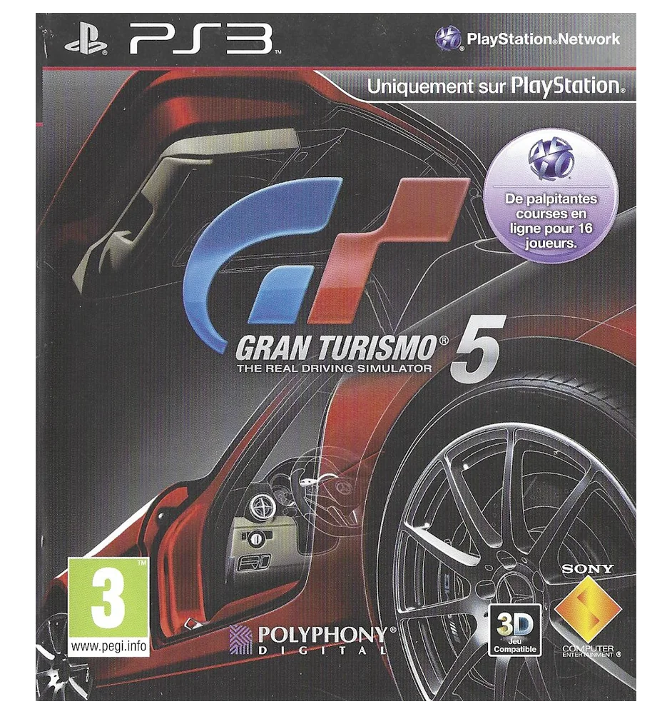 PS3 Gran Turismo 5 Cib