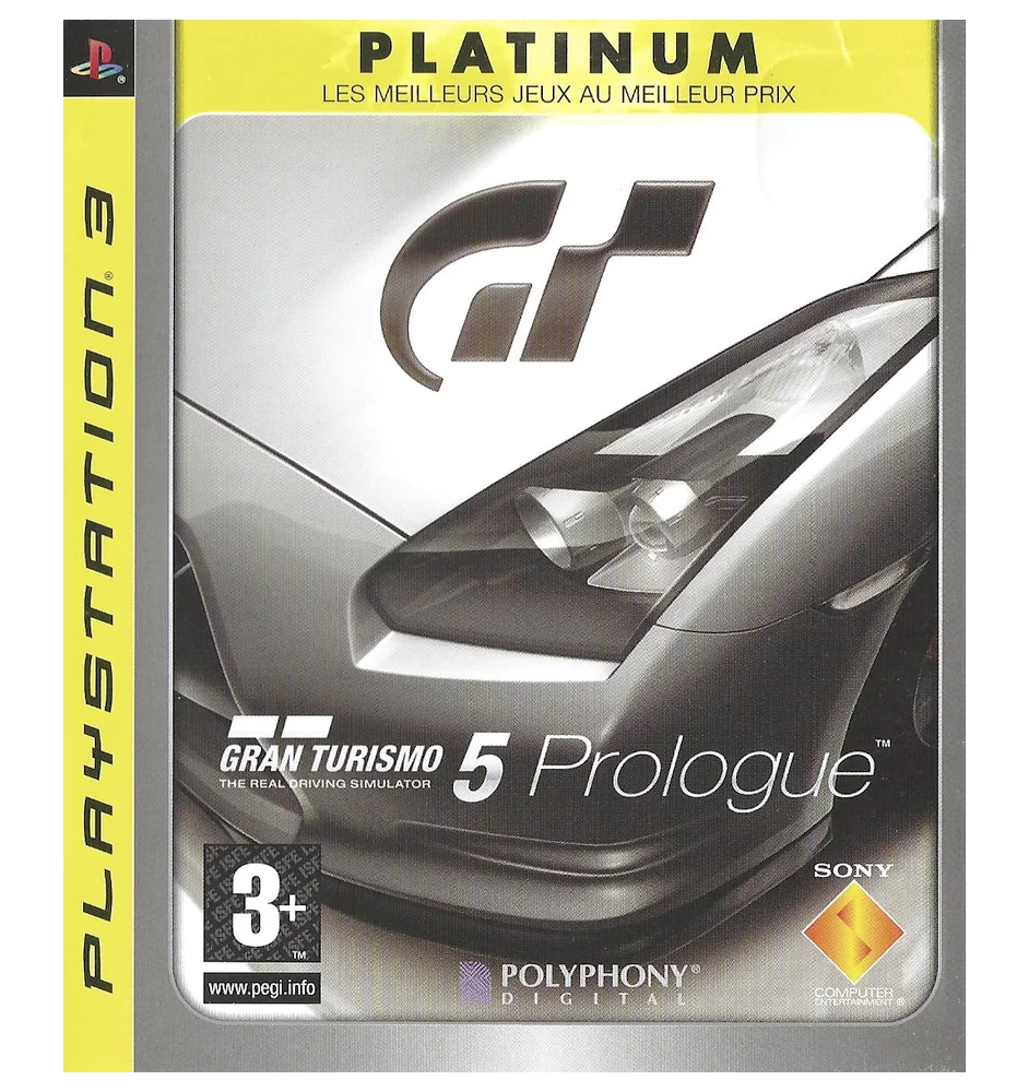 PS3 Gran turismo 5 prologue plat Cib