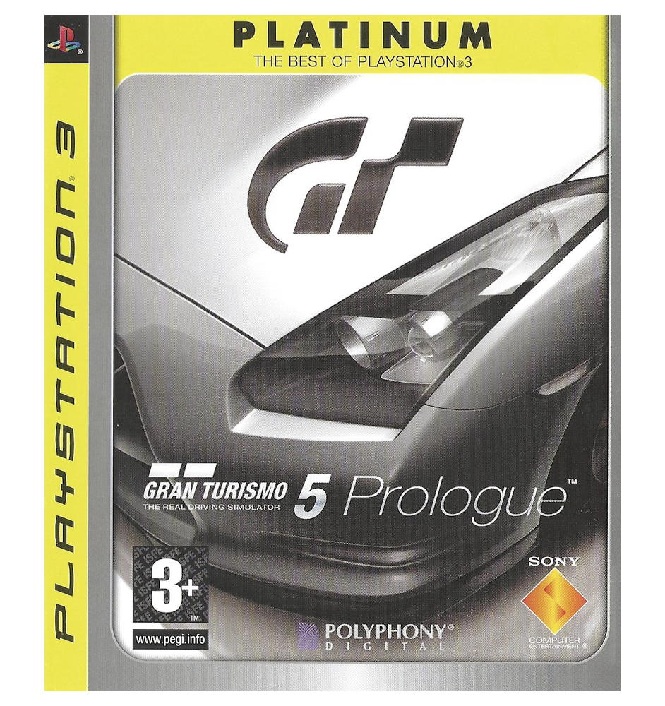 PS3 Gran turismo 5 prologue plat sn