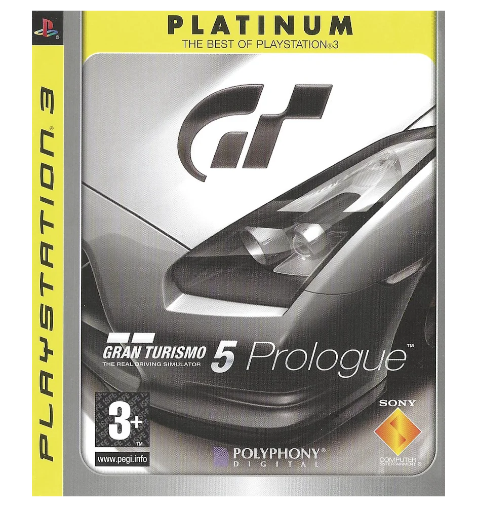PS3 Gran Turismo 5 Prologue Plat Sn
