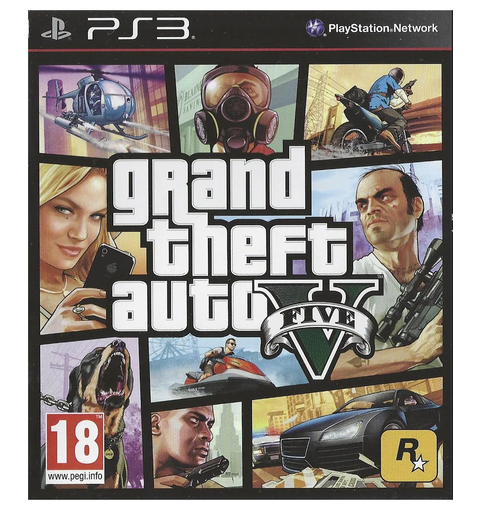 PS3 Grand Theft Auto 5 Sn