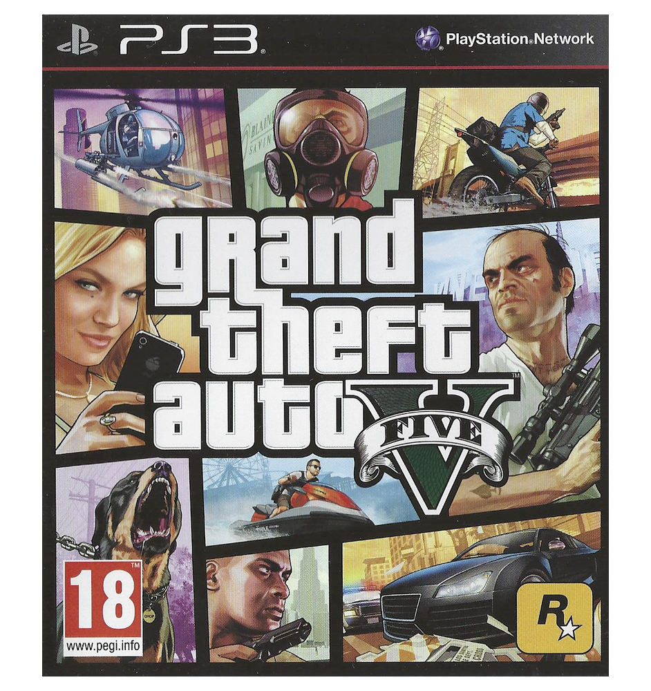 PS3 Grand Theft Auto V Cib