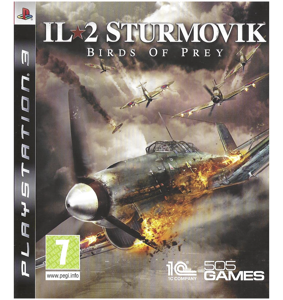 PS3 Il-2 Sturmovik Birds Of Prey Cib
