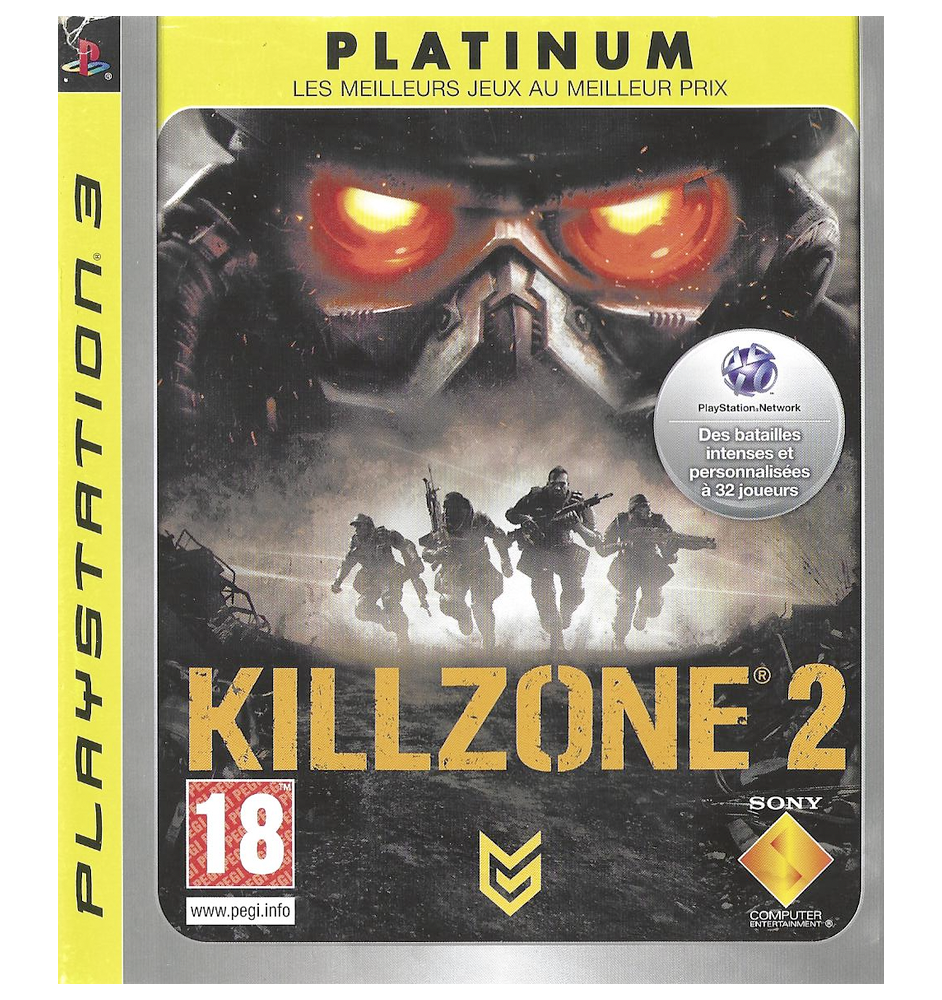 PS3 Killzone 2 plat Sn