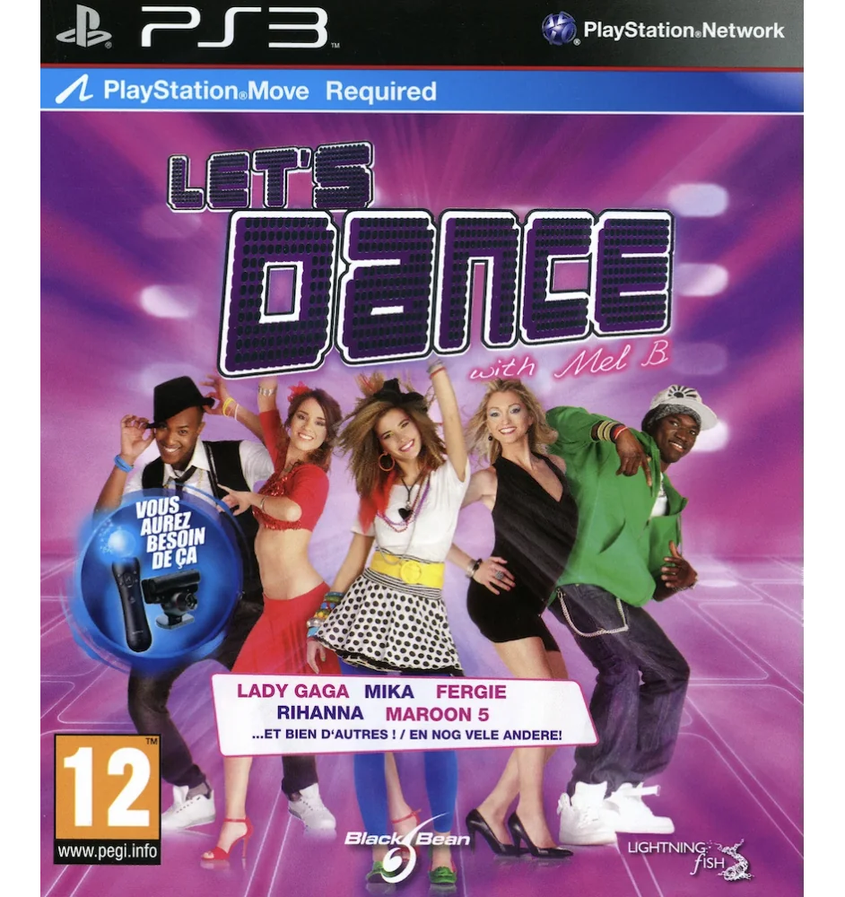 PS3 Let's Dance With Mel B Cib