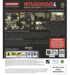 copy of PS3 Metal Gear Solid 4 Cib