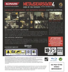 PS3 Metal Gear Solid 4 Cib