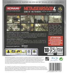 PS3 Metal Gear Solid 4 Plat Cib