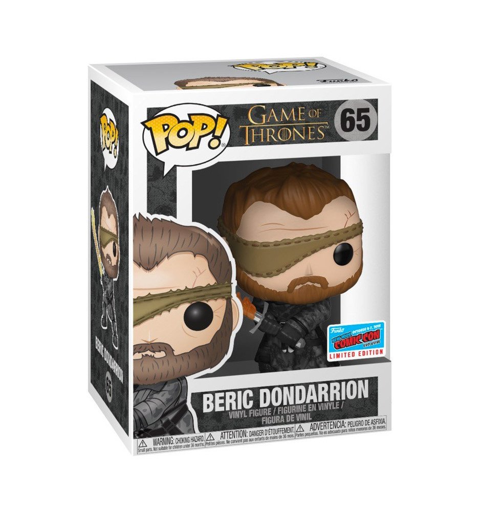 Funko pop Game of Thrones Beric Dondarrion n°65