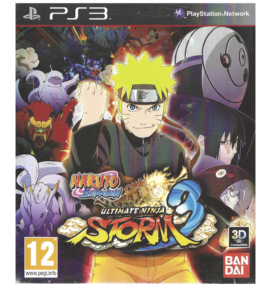 PS3 Naruto shippuden Ultimate Ninja Storm 3 Sn