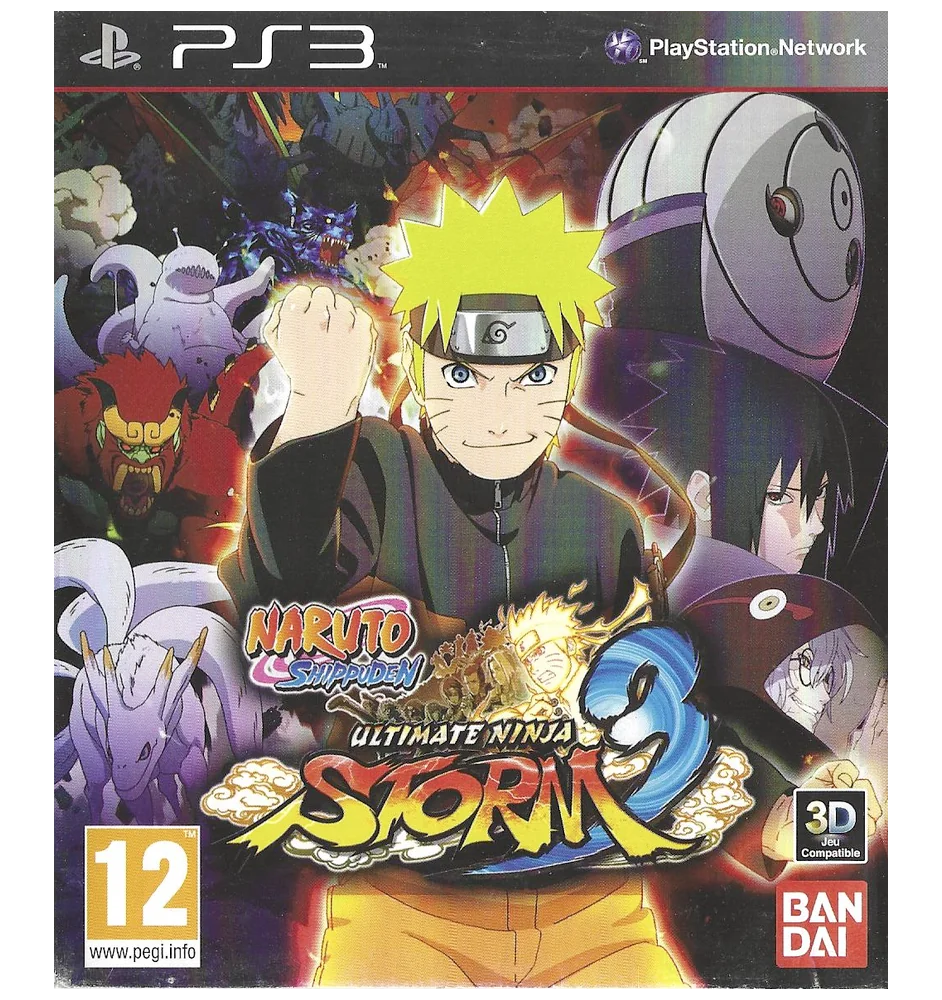 PS3 Naruto shippuden Ultimate Ninja Storm 3 Sn