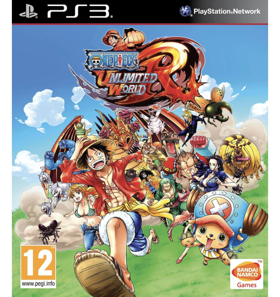 PS3 One Piece unlimited world red Cib