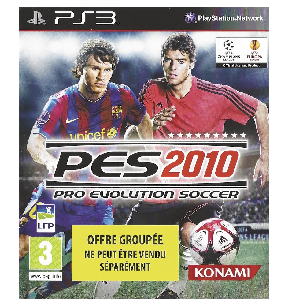 copy of PS3 Pes Pro Evolution Soccer 2010 Cib