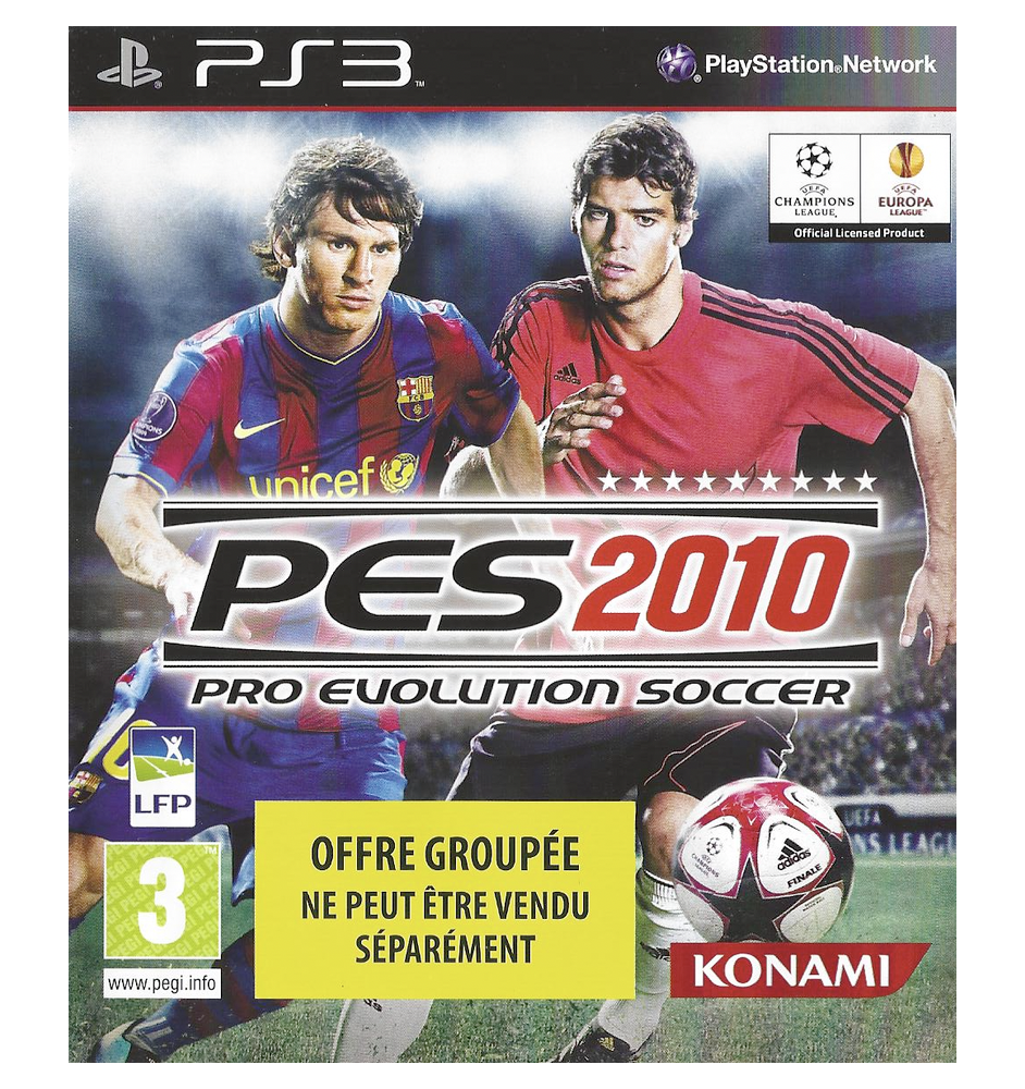 PS3 Pro Evolution Soccer 2010 Sn