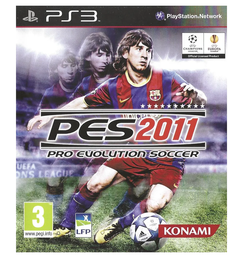 PS3 Pro Evolution Soccer 2011 Cib