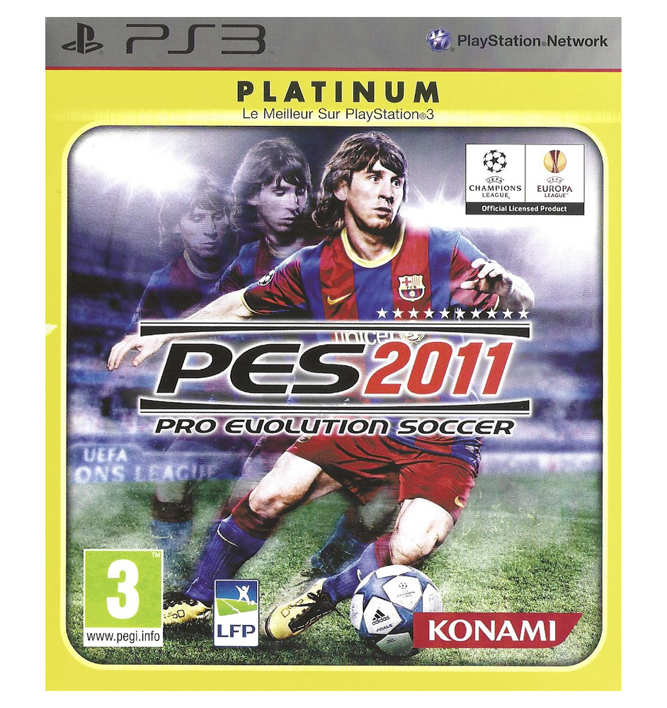 PS3 Pro Evolution Soccer 2011 Plat Cib