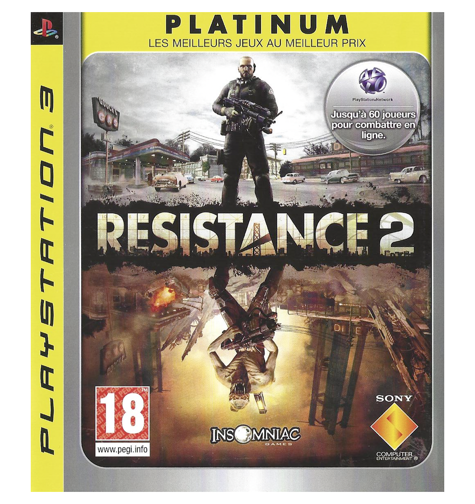 PS3 Resistance 2 Plat Cib