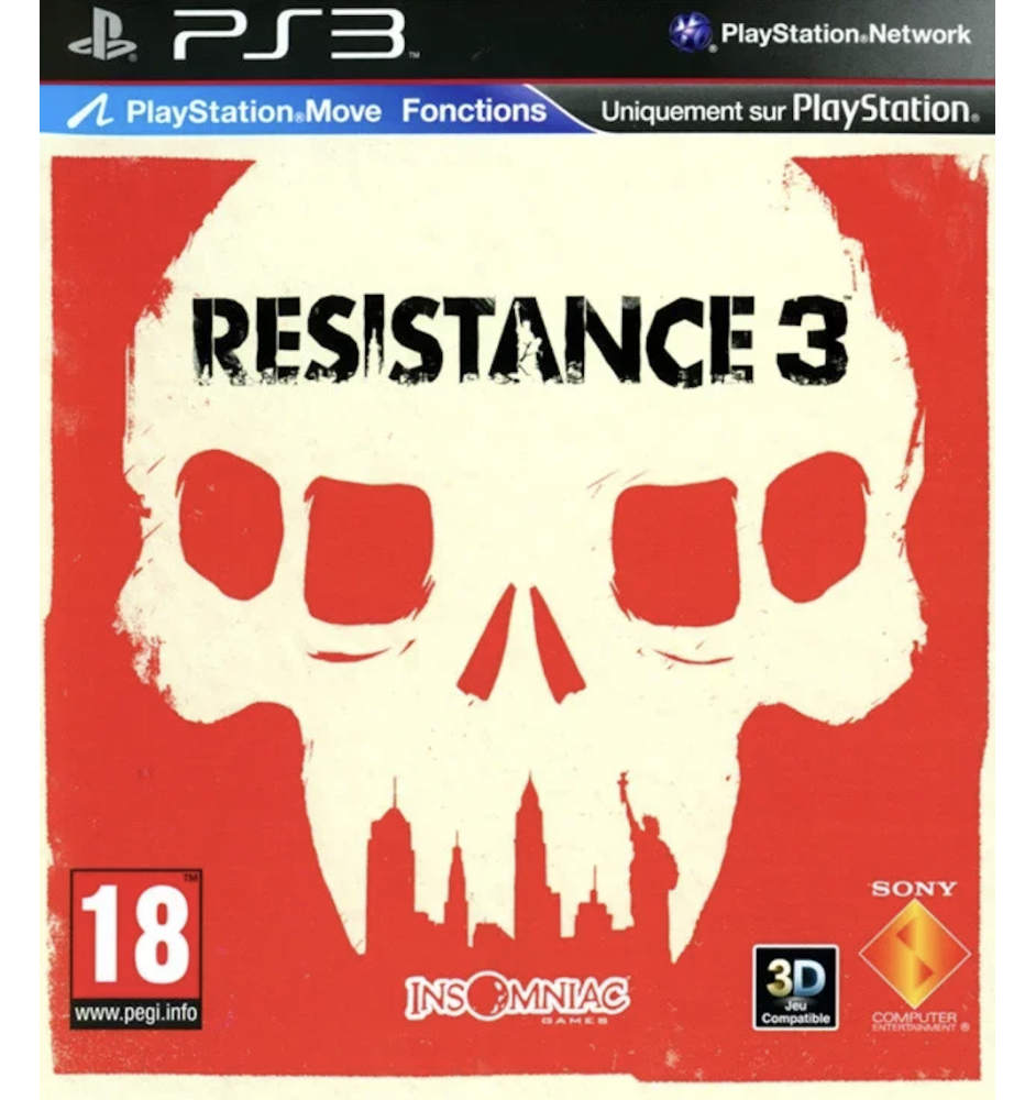 PS3 Resistance 3 Cib