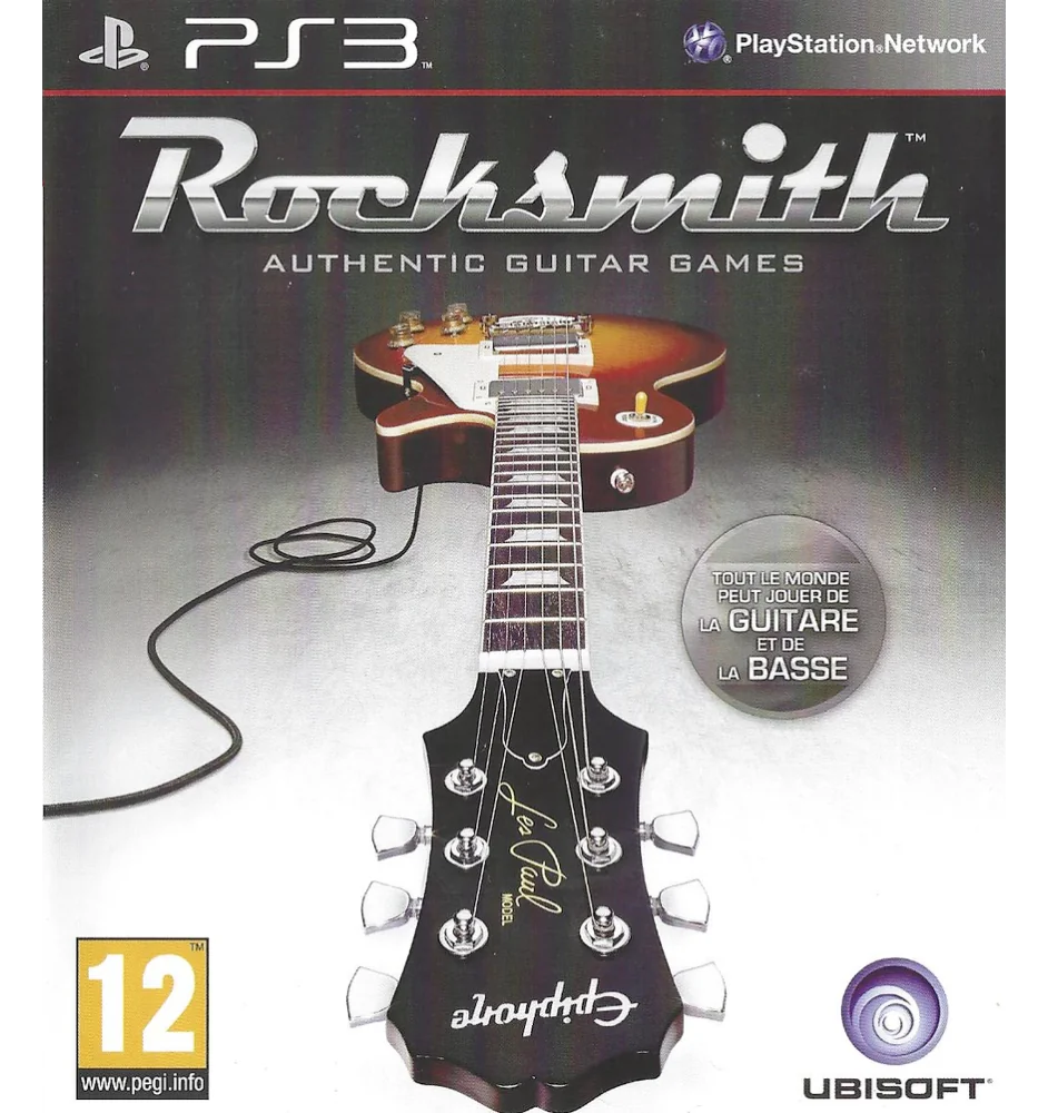 PS3 Rocksmith sn