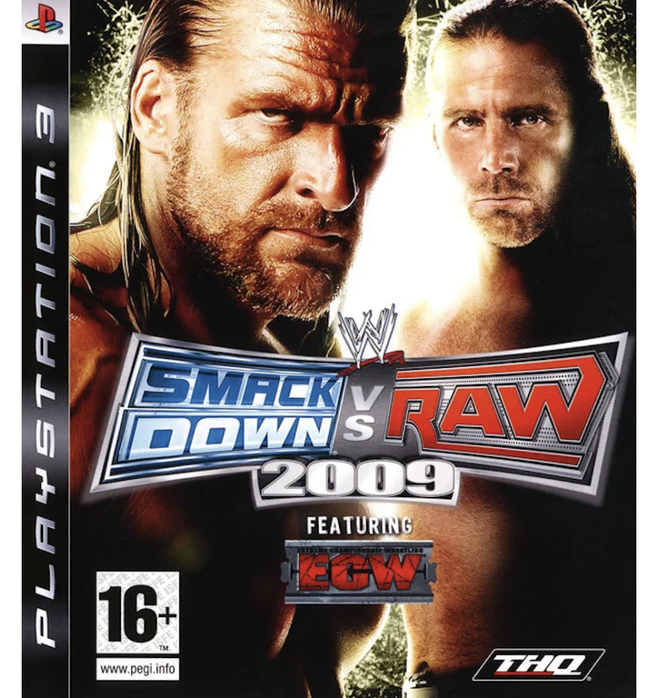 PS3 Smackdown Vs Raw 2009 Cib