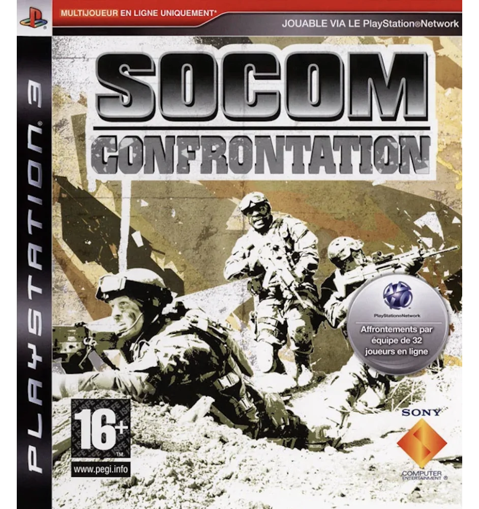 PS3 Socom Confrontation Cib