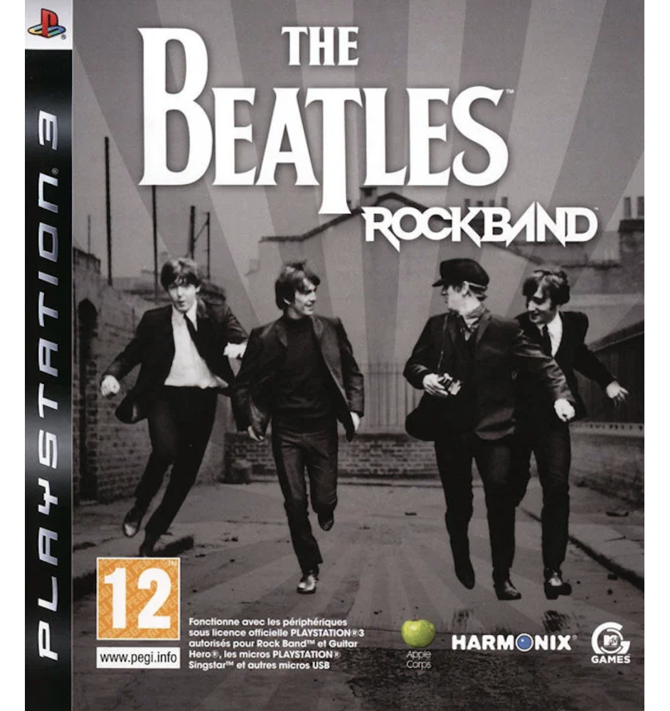 PS3 The Beatles Rock Band Cib