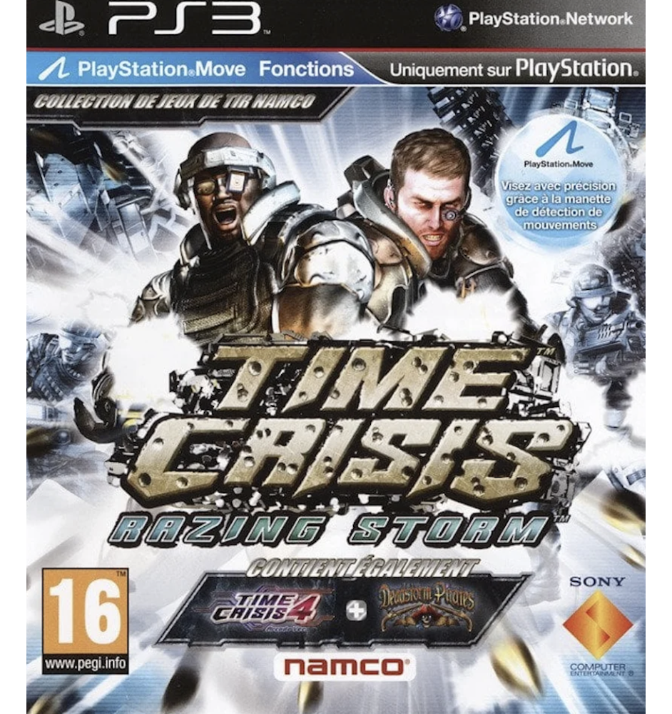 PS3 Time crisis razing storm sn