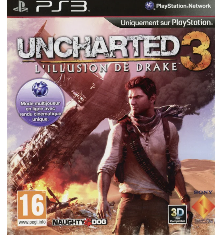 PS3 Uncharted 3 L'illusion De Drake Sn
