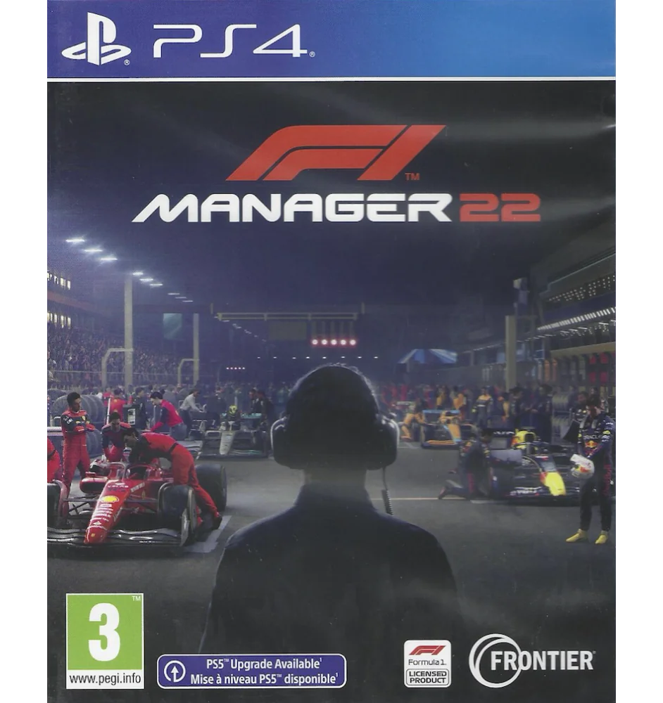 PS4 F1 Manager 22 Neuf