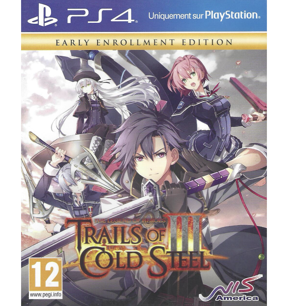 PS4 The Legend Of Heroes Trails Of Cold Steel 3