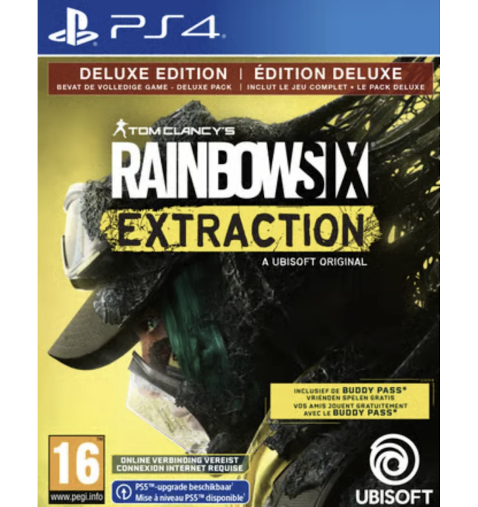 PS4 Tom Clancy's Rainbow six Extraction Deluxe edition neuf