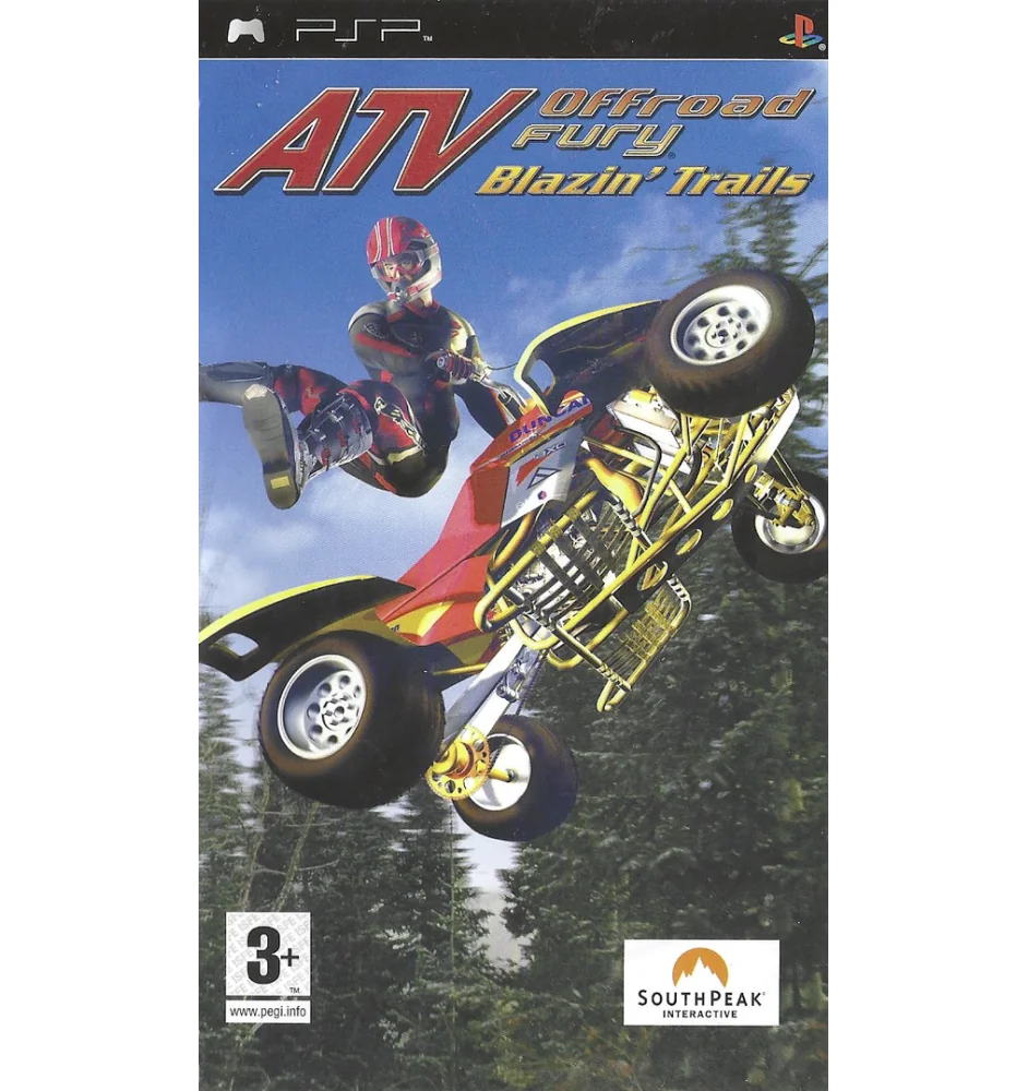 PSP Atv Offroad Fury Blazin Trails Cib