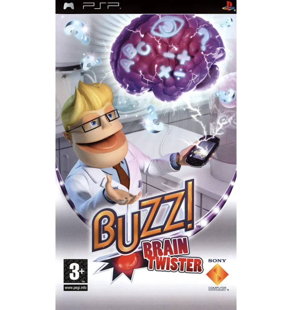 PSP Buzz Brain Twister Cib