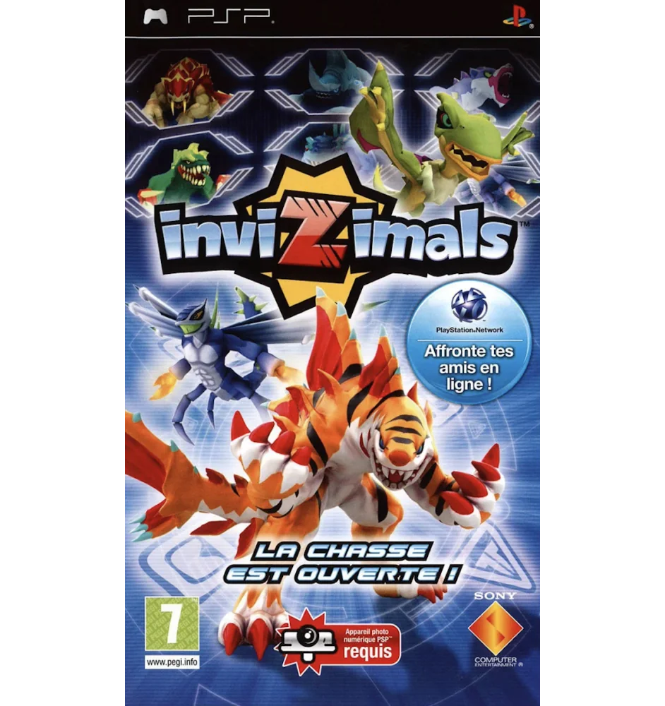 PSP Invizimals La Chasse Est Ouverte Sn