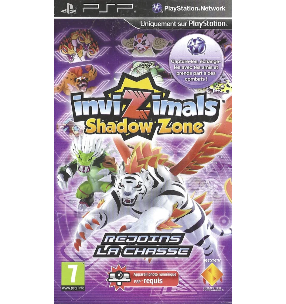 PSP Invizimals Shadow Zone Sn