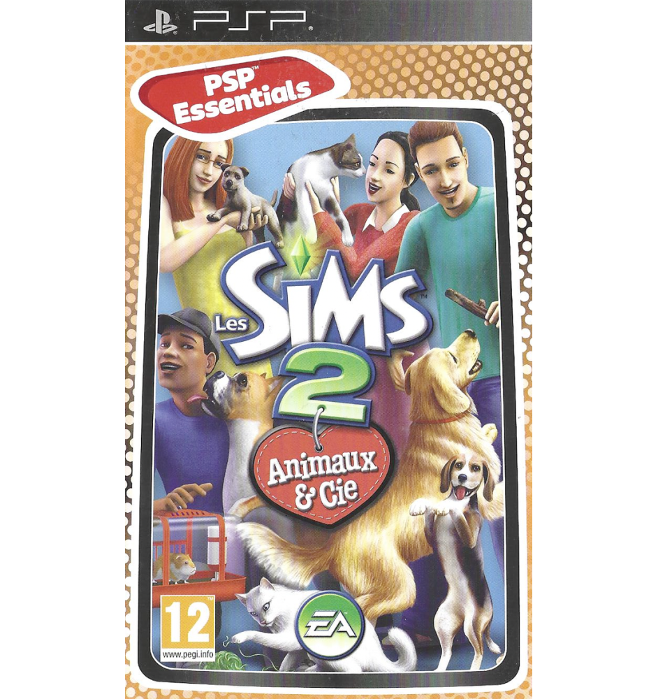 copy of PSP Les Sims 2 Animaux Et Compagnie Essen Sn